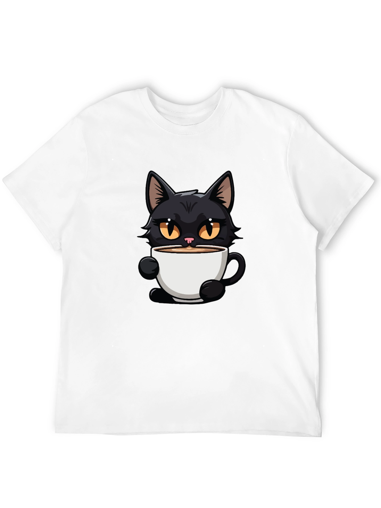 Black Cat Coffee Graphic Tee