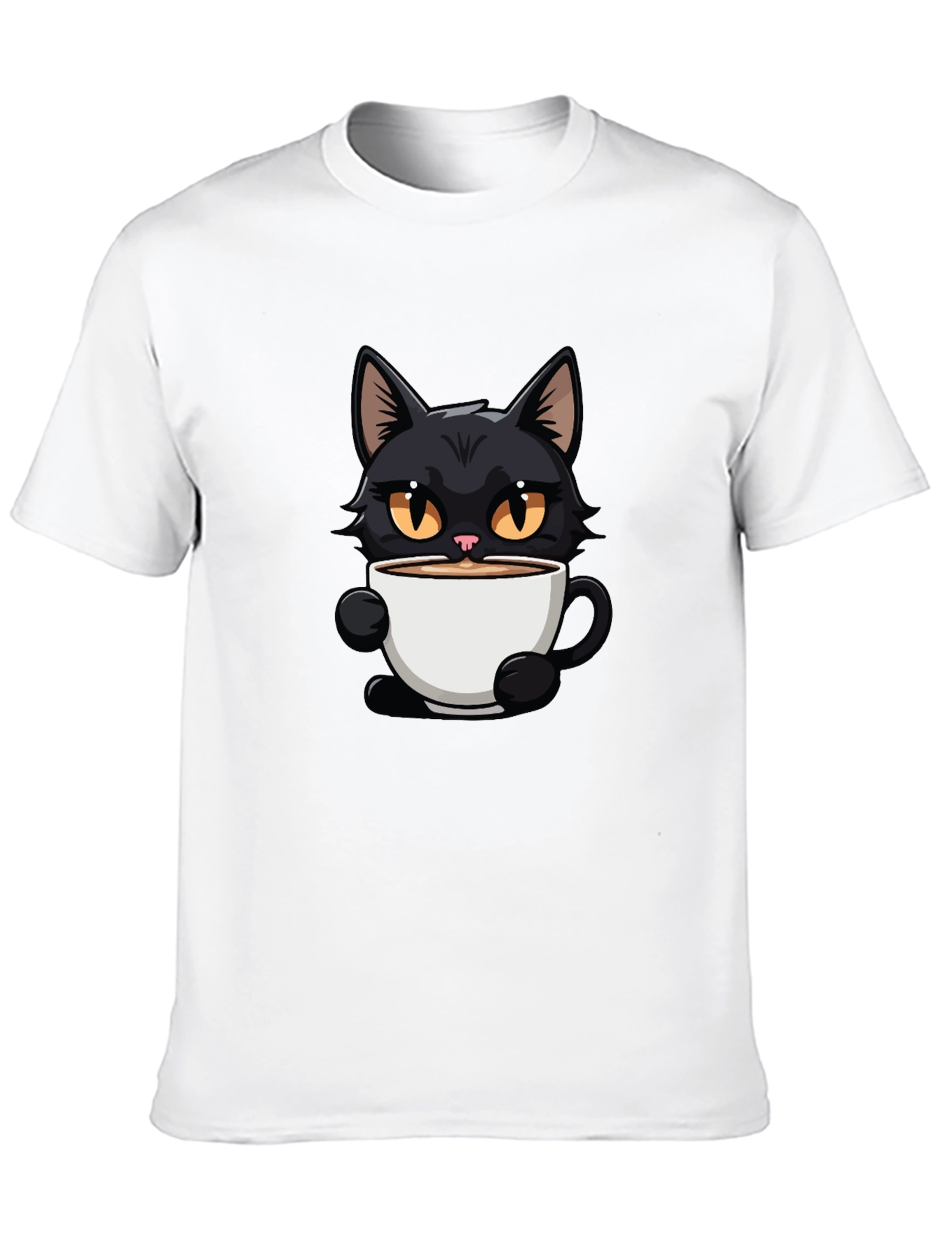Black Cat Coffee Graphic Tee