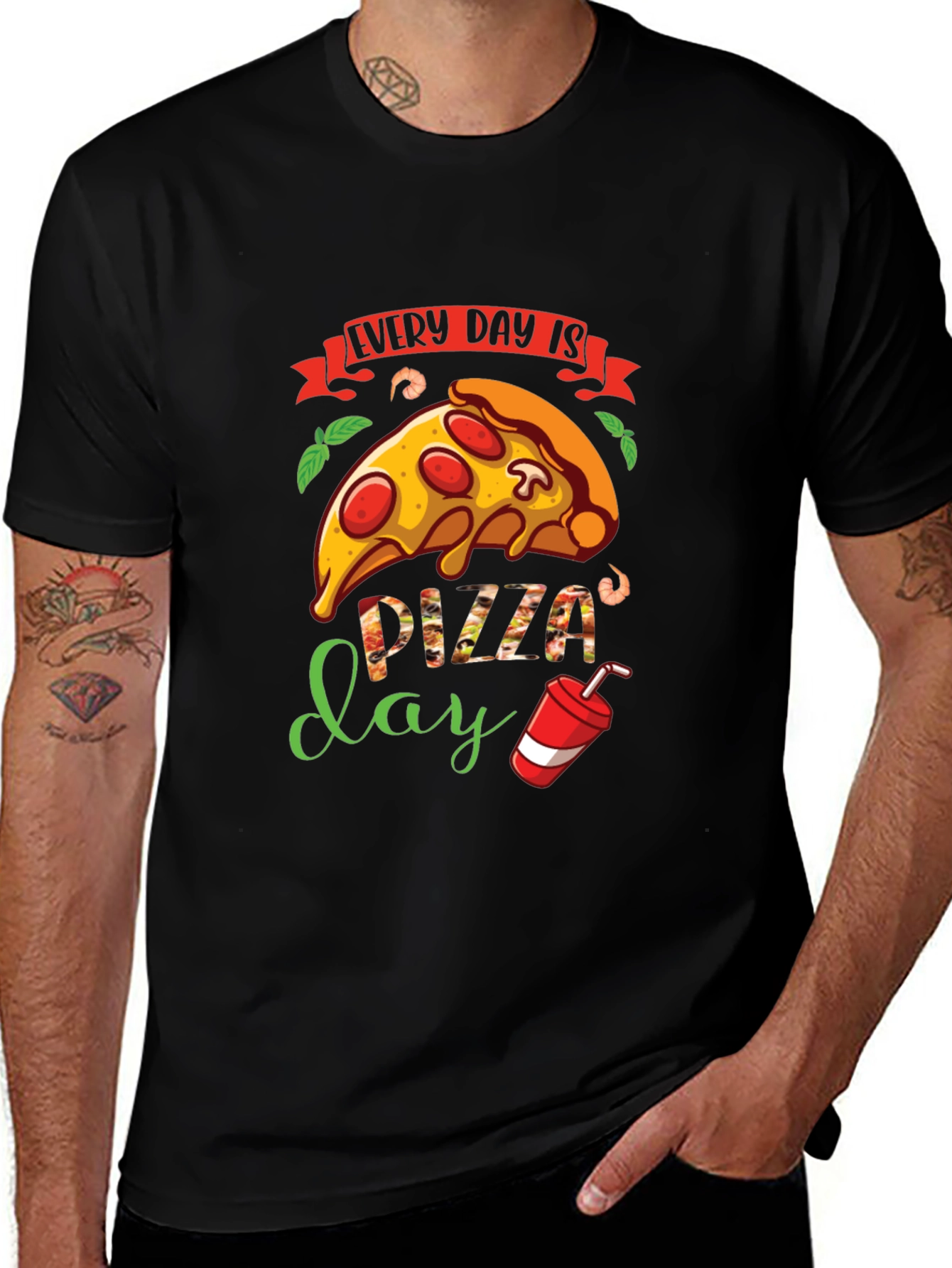 Every Day is Pizza Day T-Shirt - Unisex Design