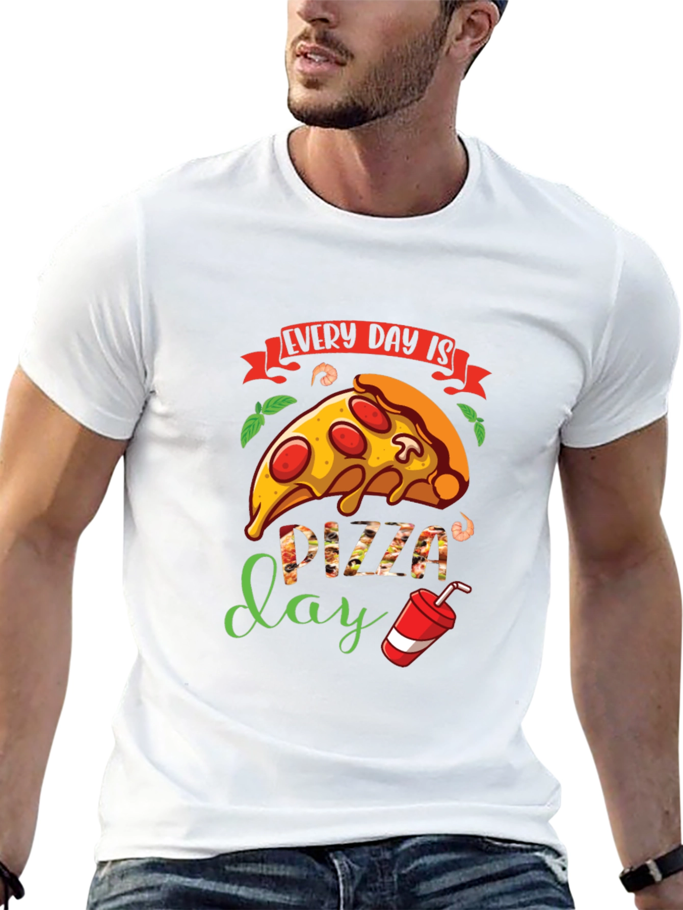 Every Day is Pizza Day T-Shirt - Unisex Design