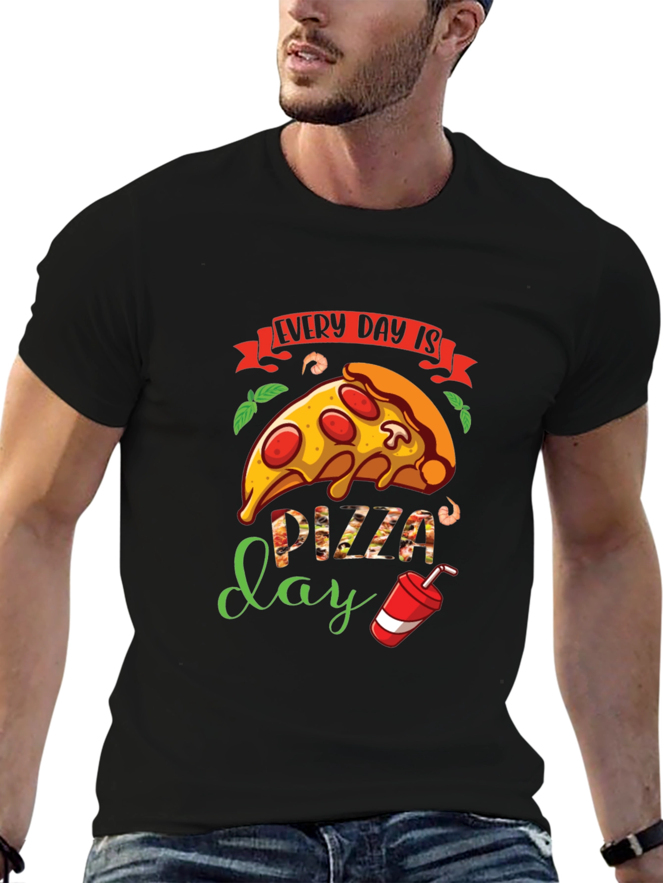 Every Day is Pizza Day T-Shirt - Unisex Design