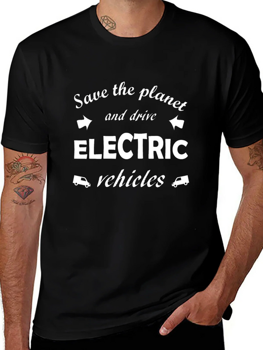Save the Planet Electric Vehicles T-Shirt