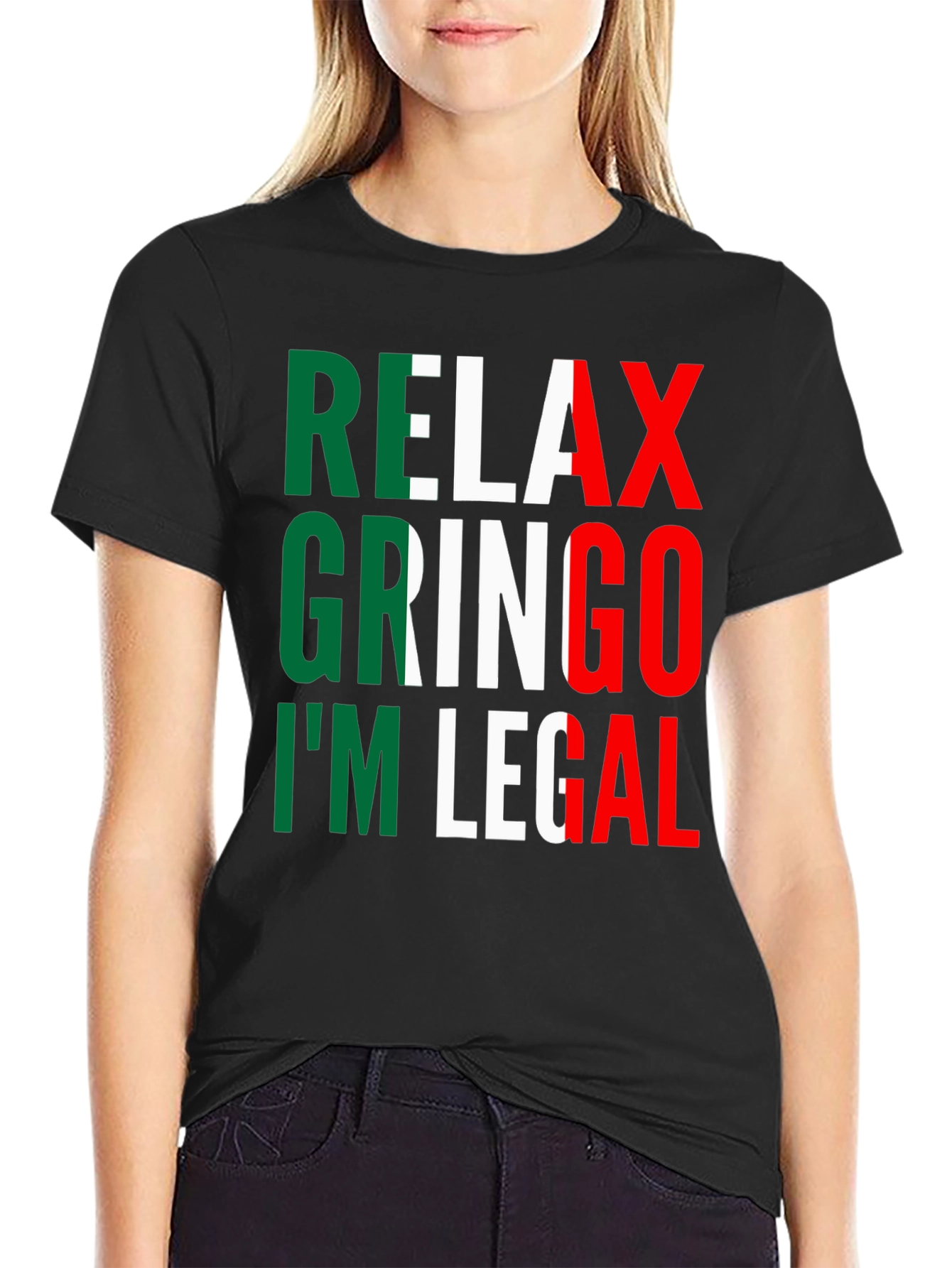 Relax Gringo Im Legal T-Shirt - Novelty Graphic Tee