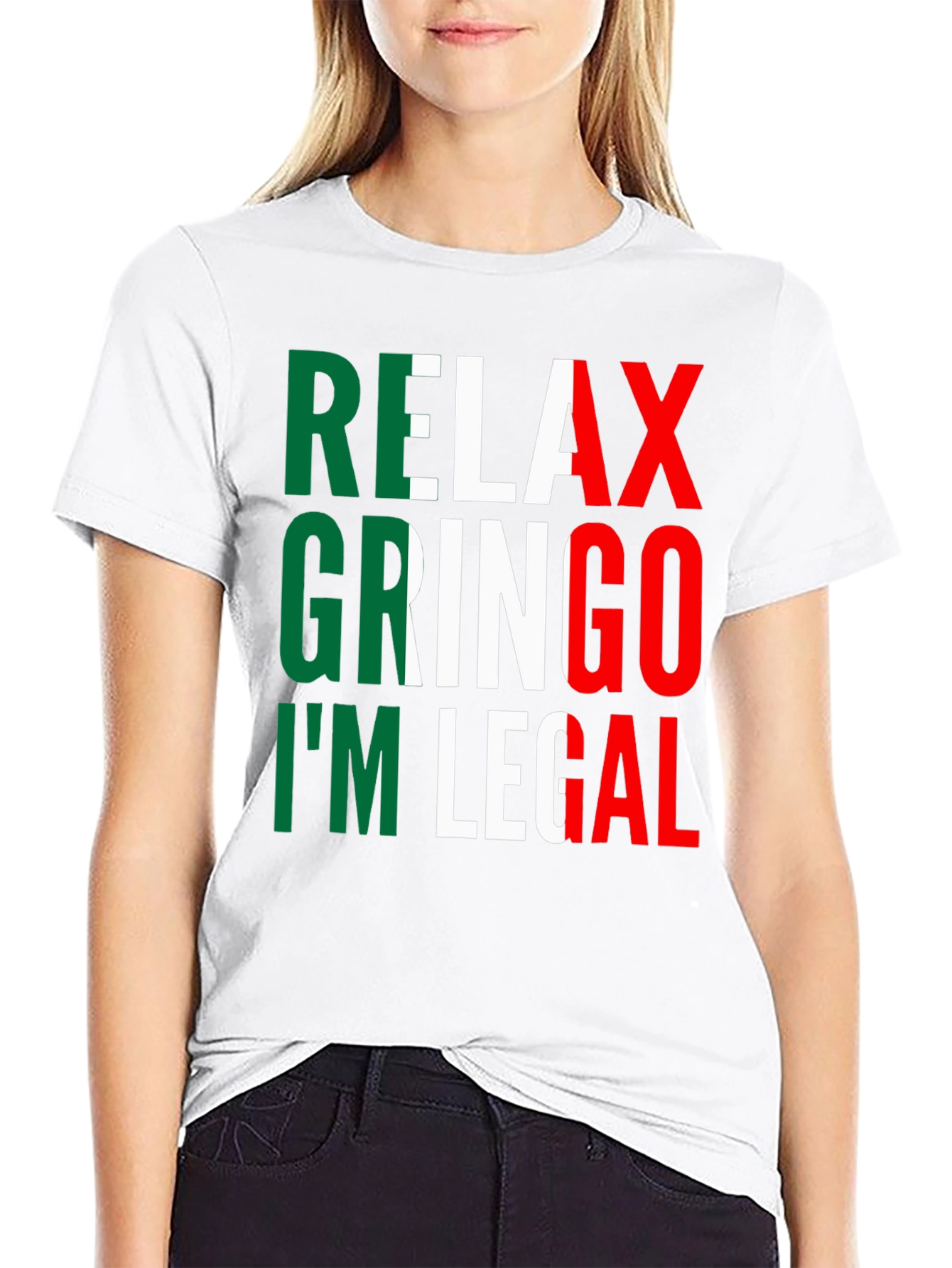 Relax Gringo Im Legal T-Shirt - Novelty Graphic Tee