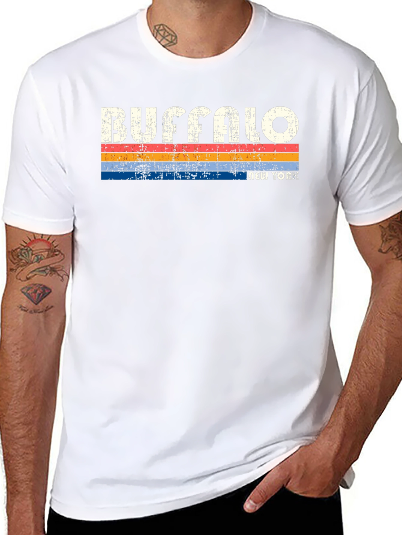 Buffalo New York Retro T-Shirt