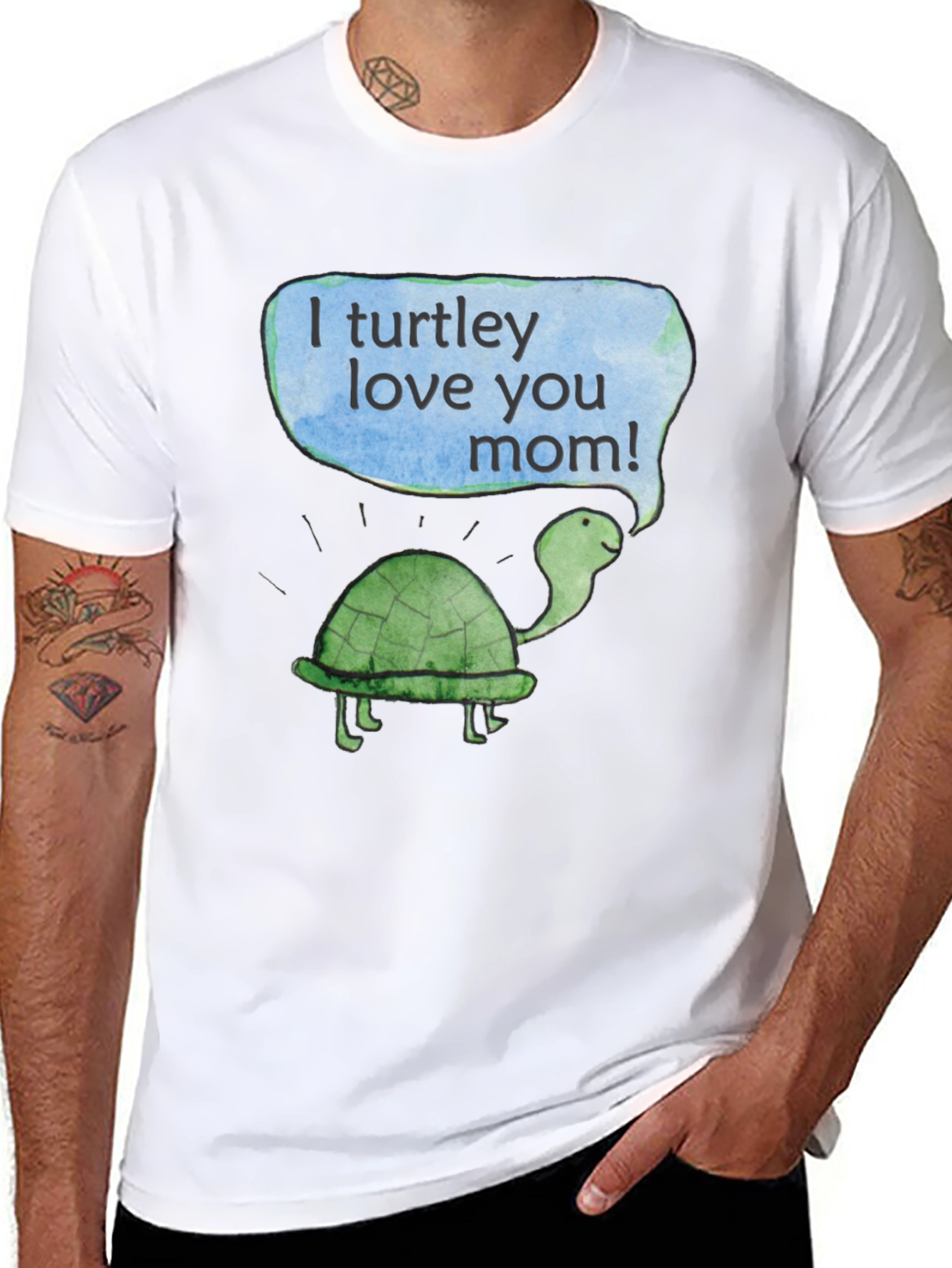 I Turtley Love You Mom T-Shirt