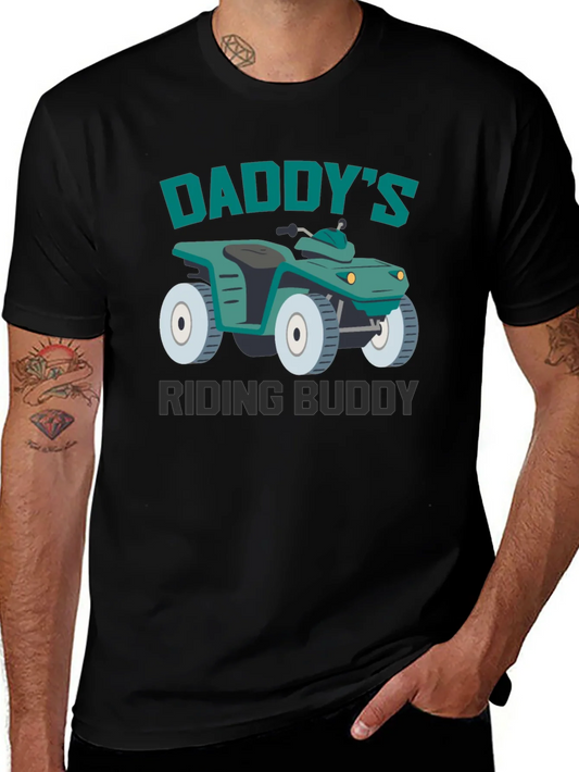 Daddys Riding Buddy ATV Graphic Tee