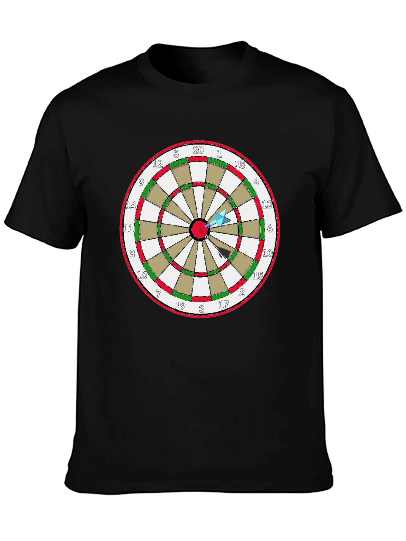 Dartboard T-Shirt - Bullseye Tee