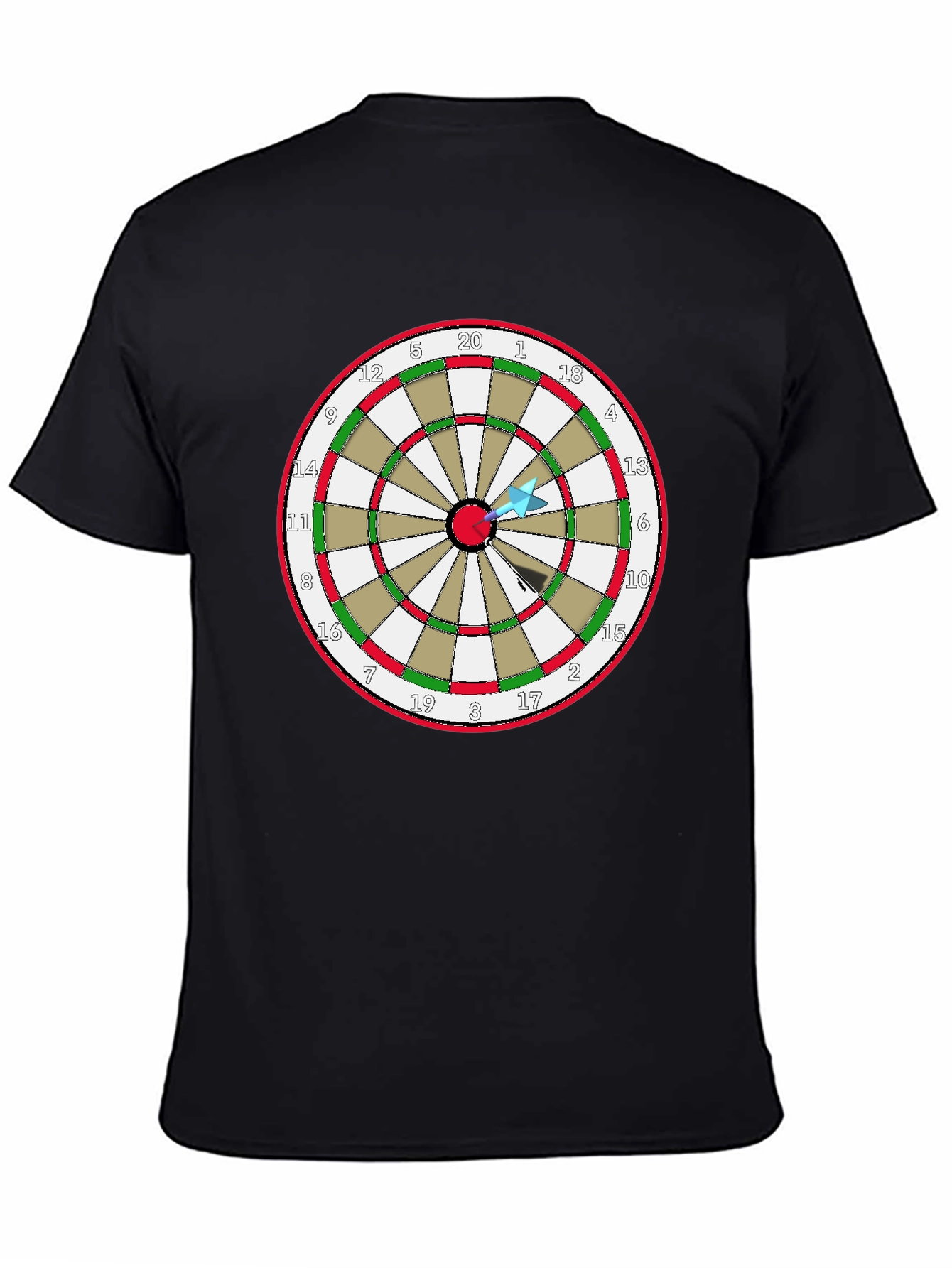 Dartboard T-Shirt - Bullseye Tee