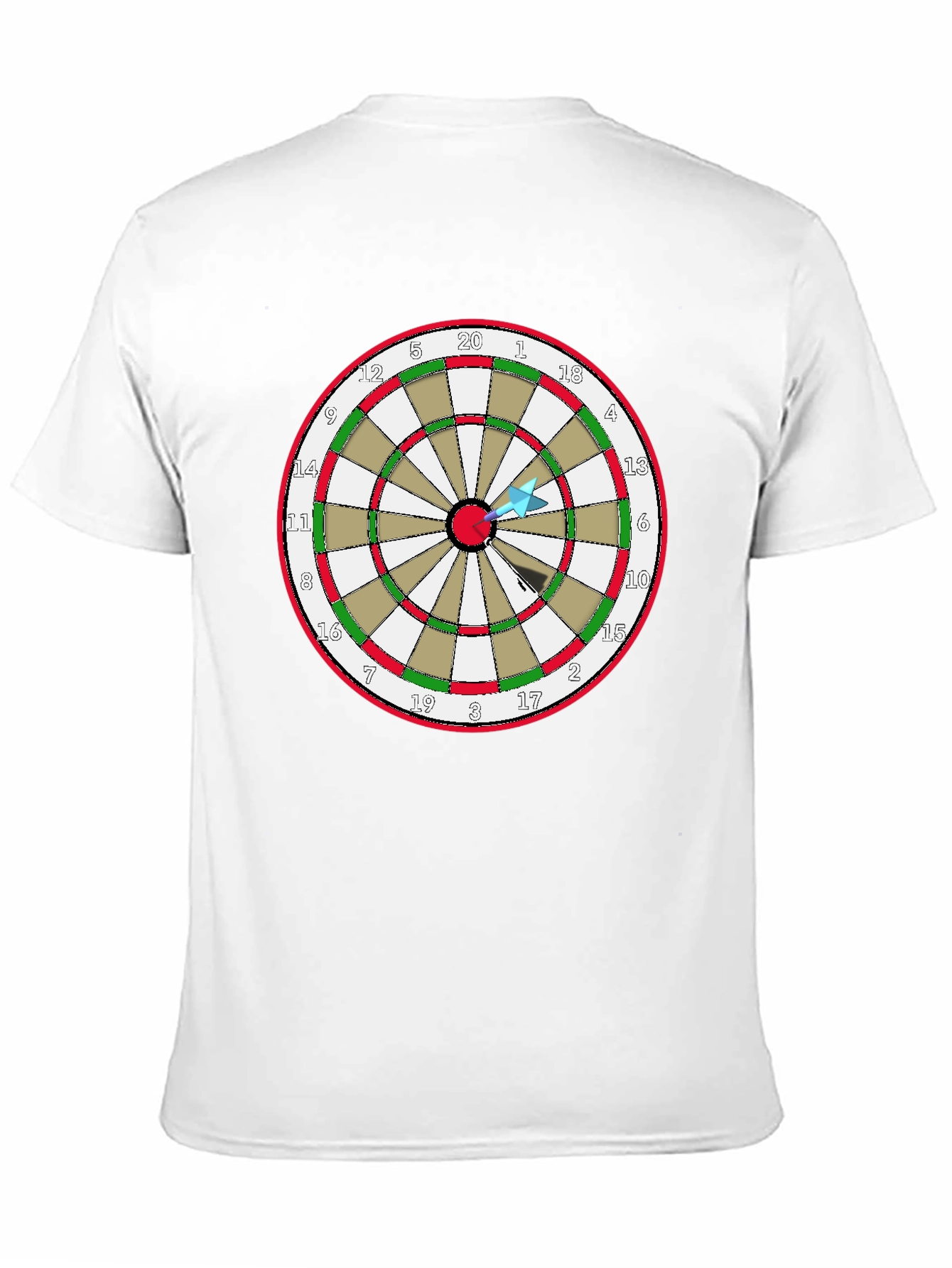 Dartboard T-Shirt - Bullseye Tee