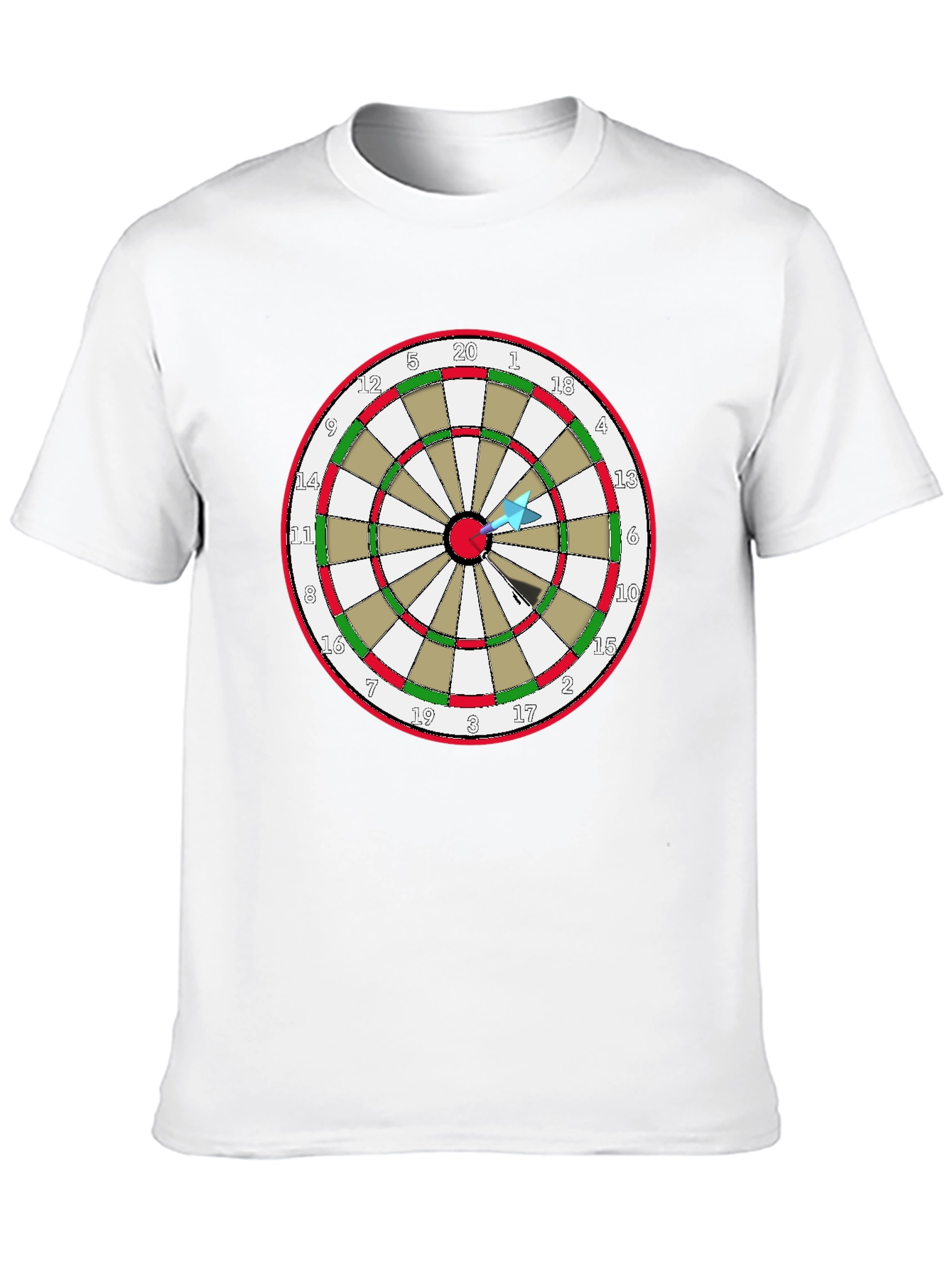 Dartboard T-Shirt - Bullseye Tee