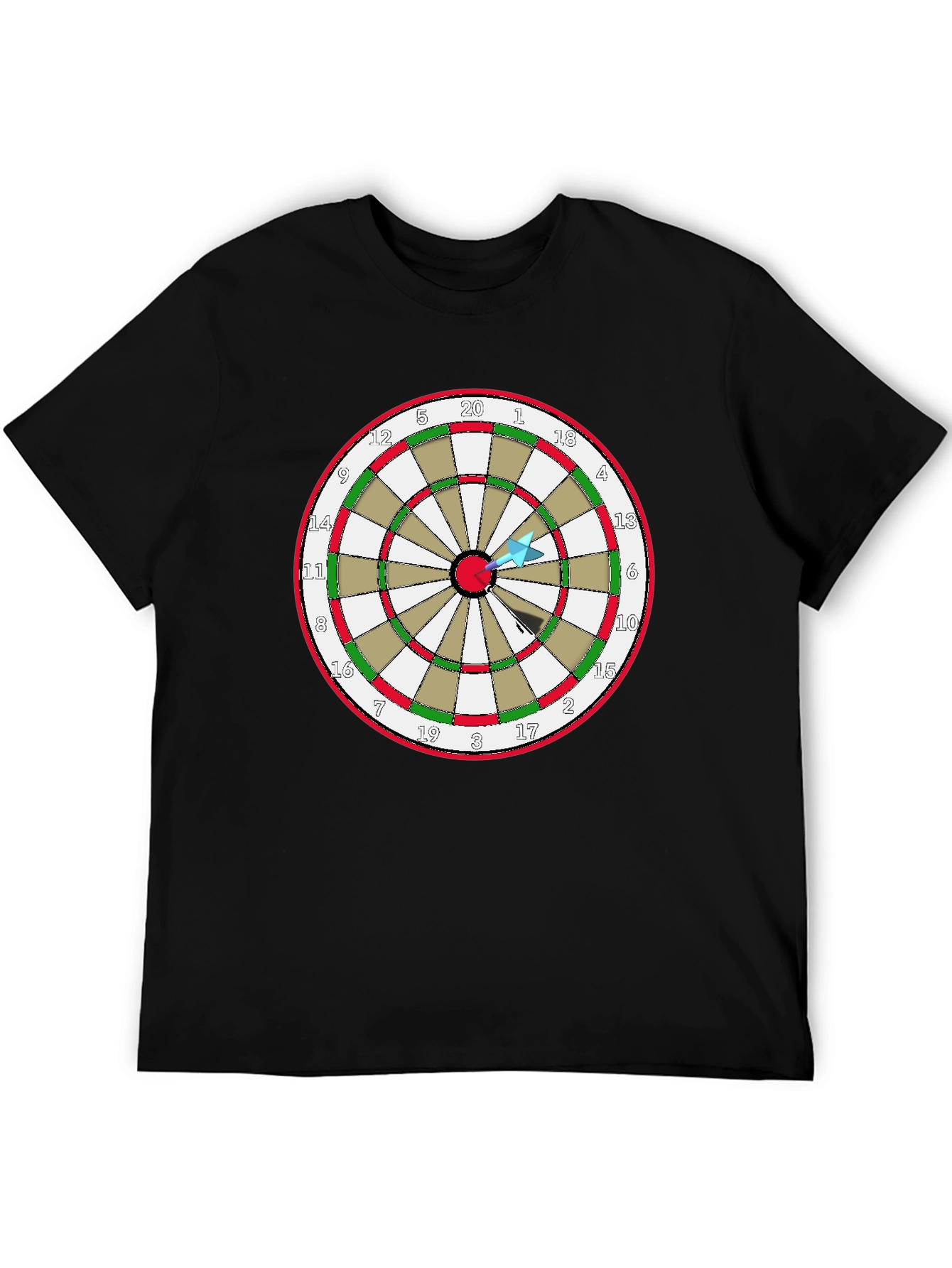 Dartboard T-Shirt - Bullseye Tee