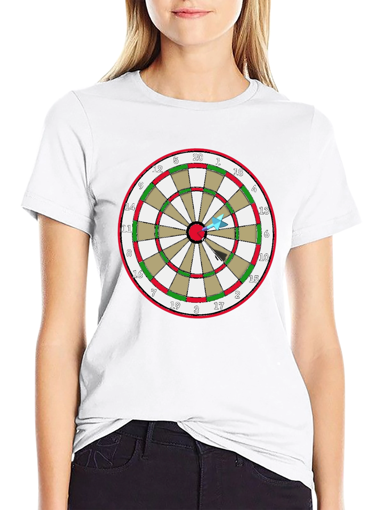 Dartboard T-Shirt - Bullseye Tee