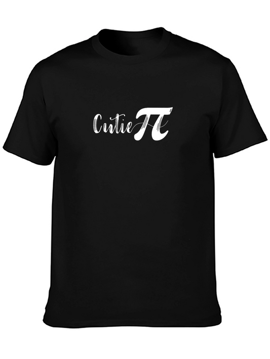 Cutie Pi Graphic T-Shirt - Casual Cotton Tee
