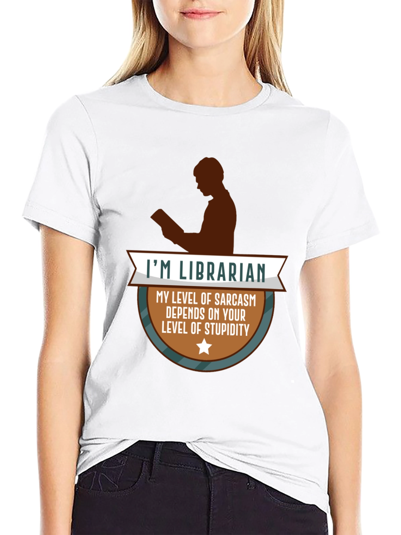 Sarcastic Librarian T-Shirt