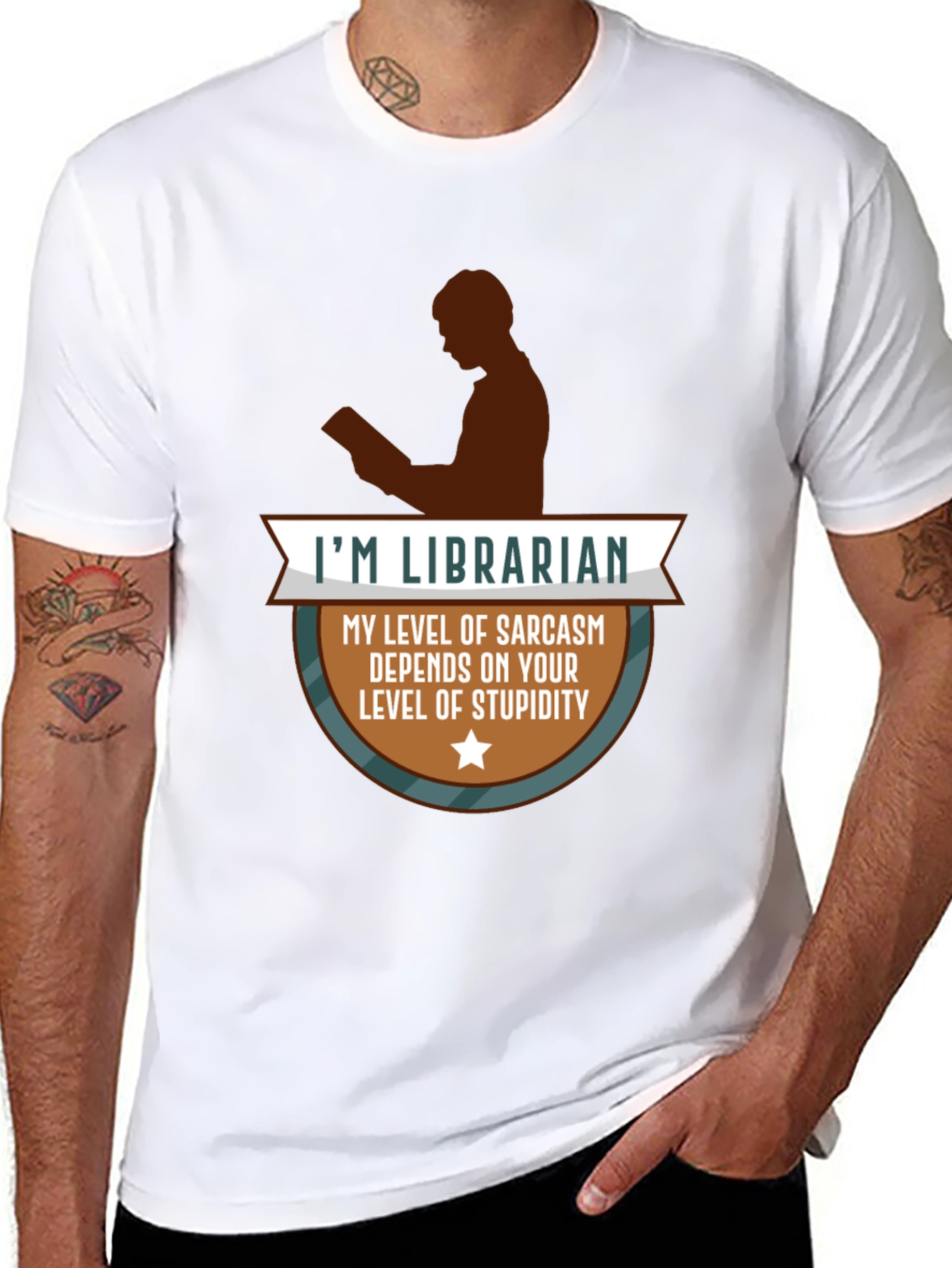 Sarcastic Librarian T-Shirt
