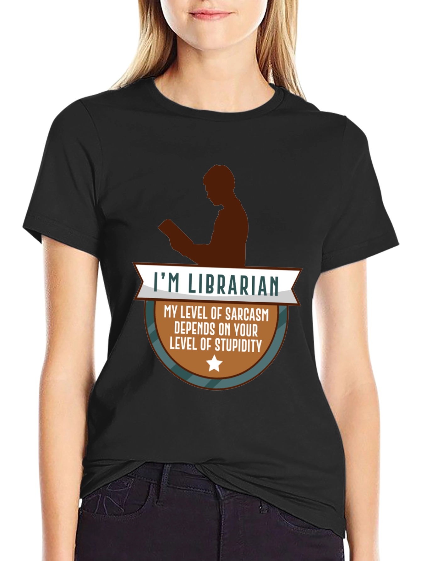 Sarcastic Librarian T-Shirt