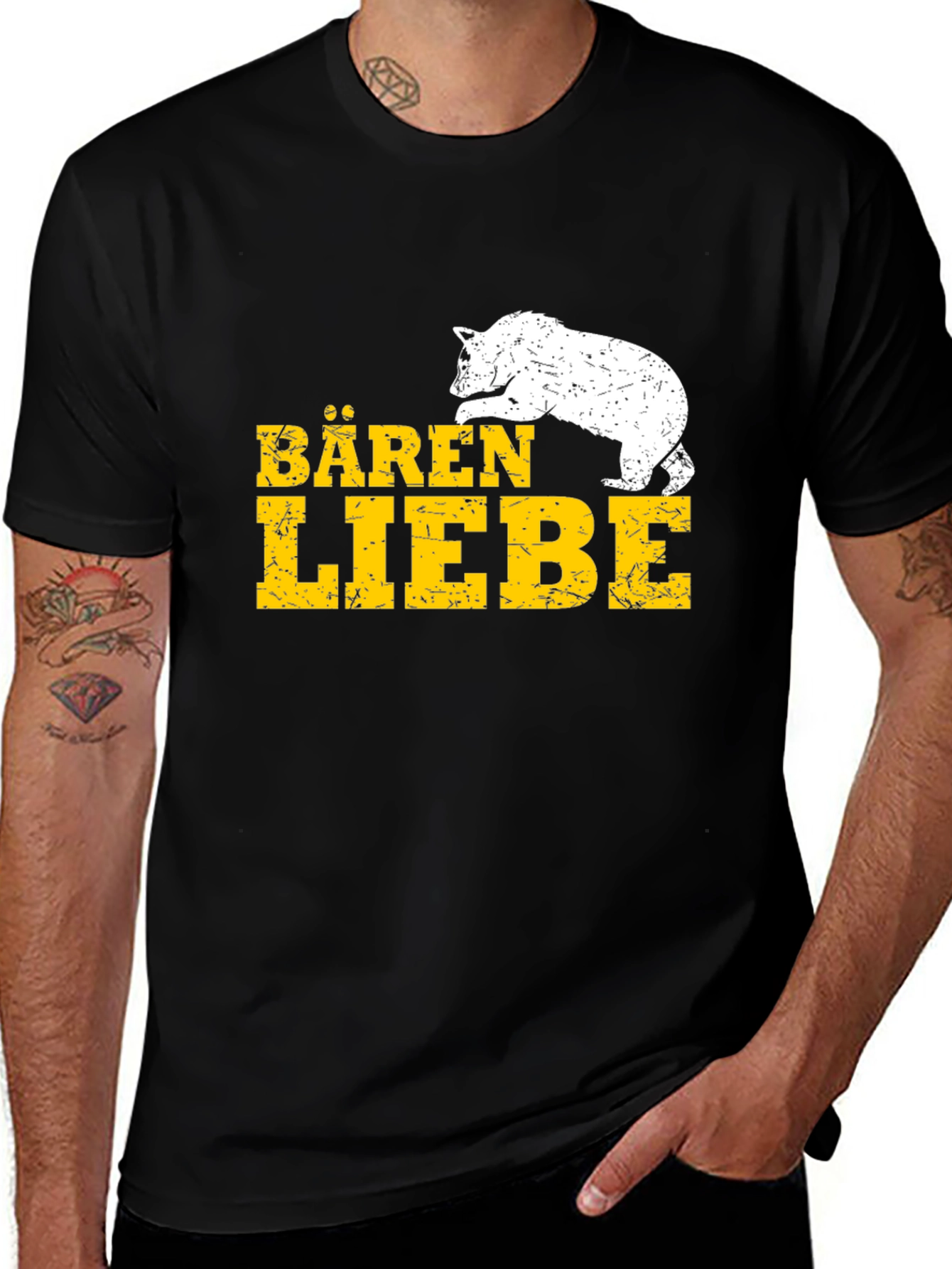 Bären Liebe Bear Graphic T-Shirt