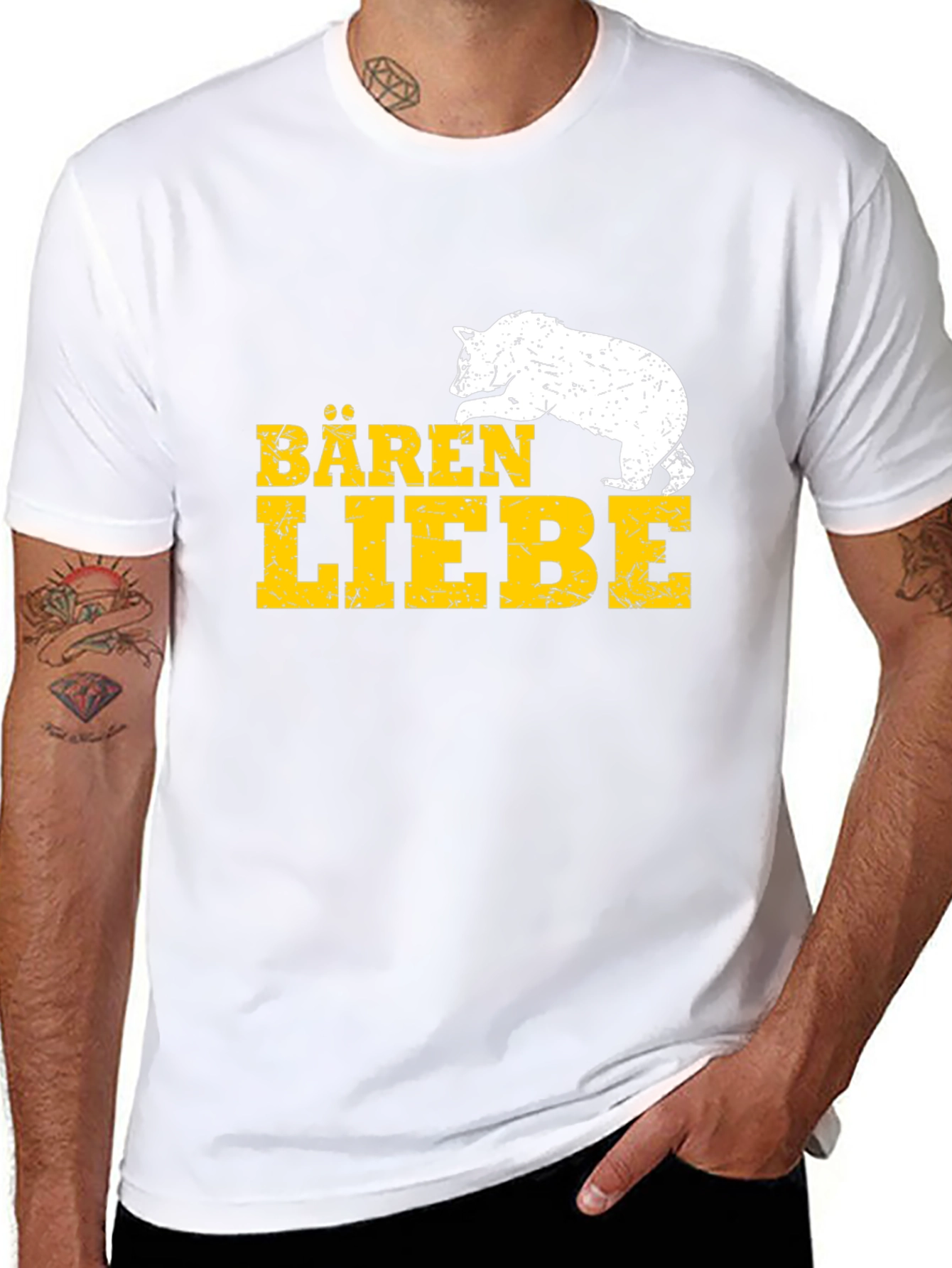 Bären Liebe Bear Graphic T-Shirt