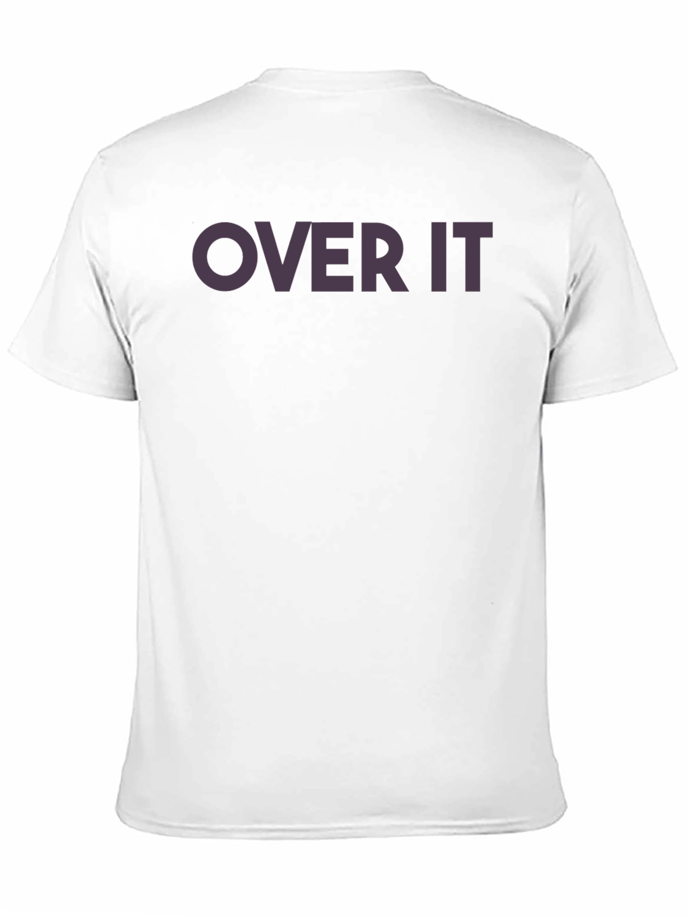Over It Black Graphic Tee - Casual Style