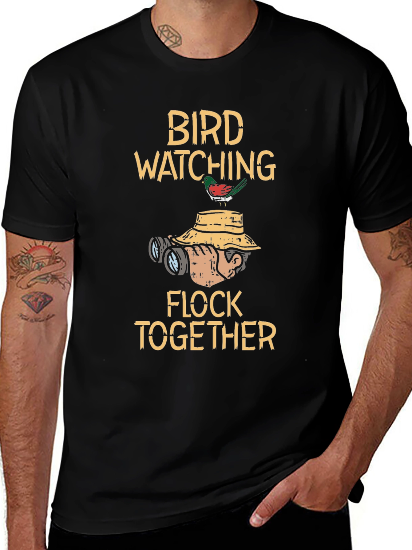 Bird Watching Flock Together T-Shirt