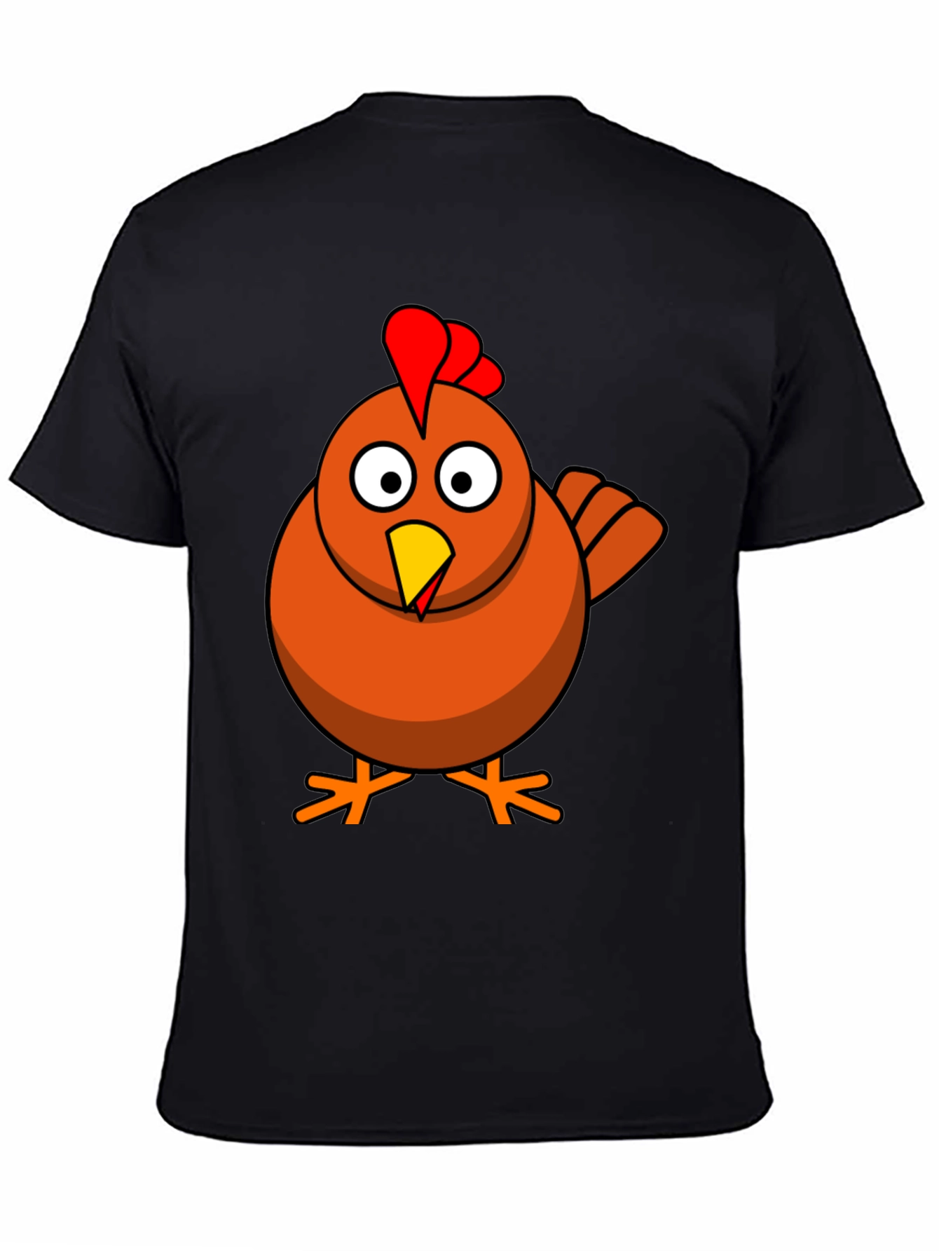 Funny Chicken Graphic T-Shirt