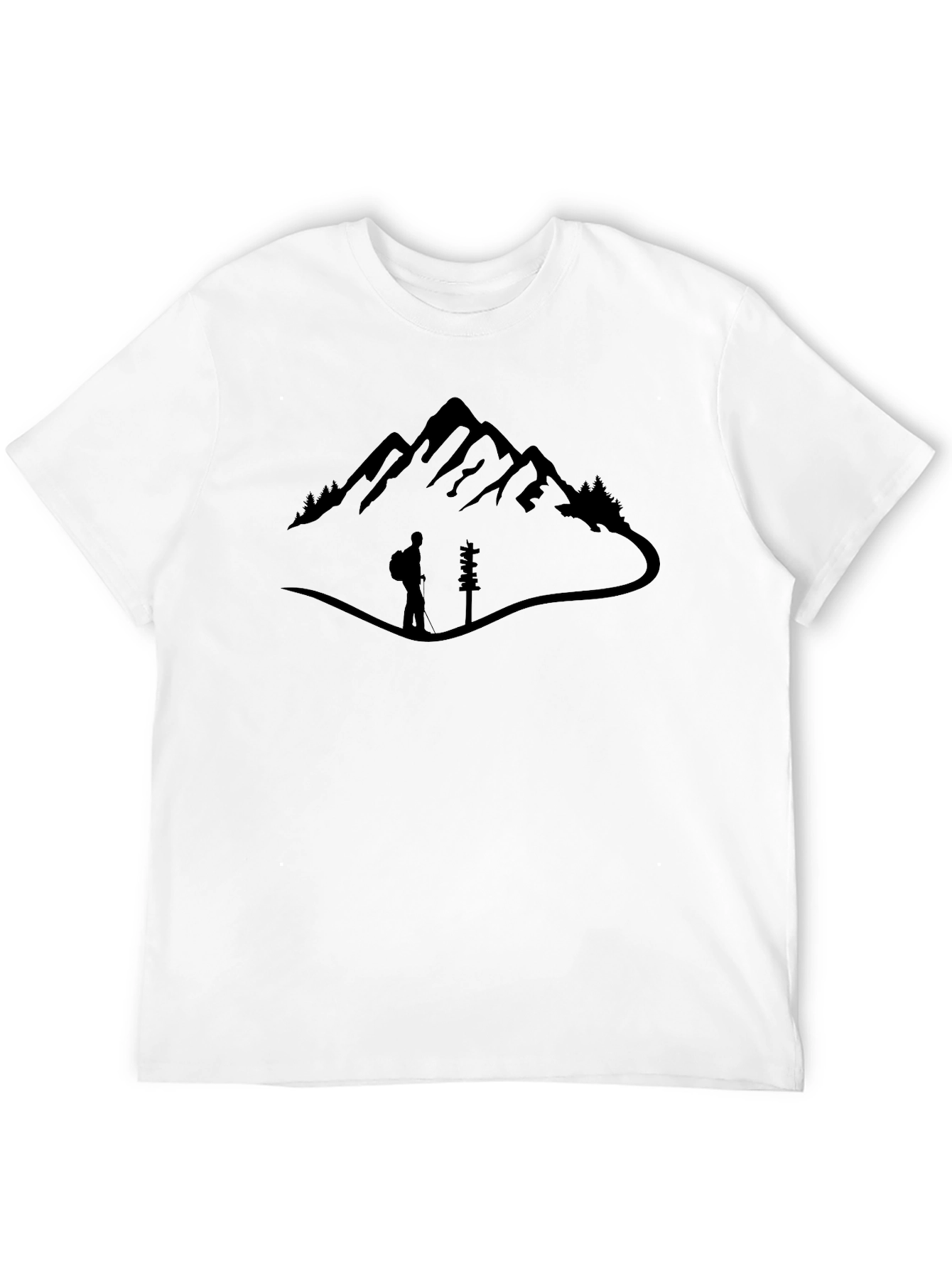 Mountain Hiker Graphic T-Shirt - Adventure Ready