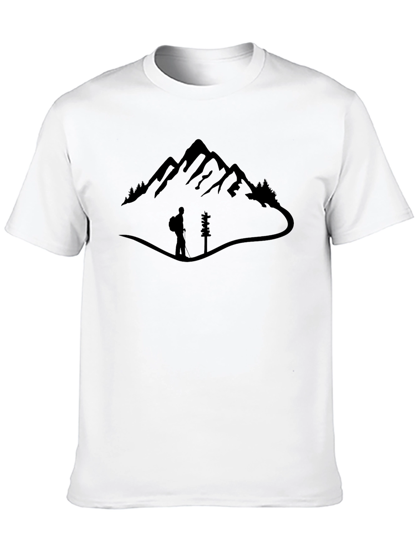 Mountain Hiker Graphic T-Shirt - Adventure Ready