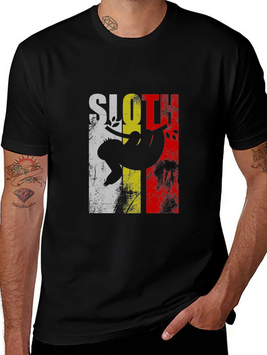 Sloth Graphic T-Shirt - Unique Design