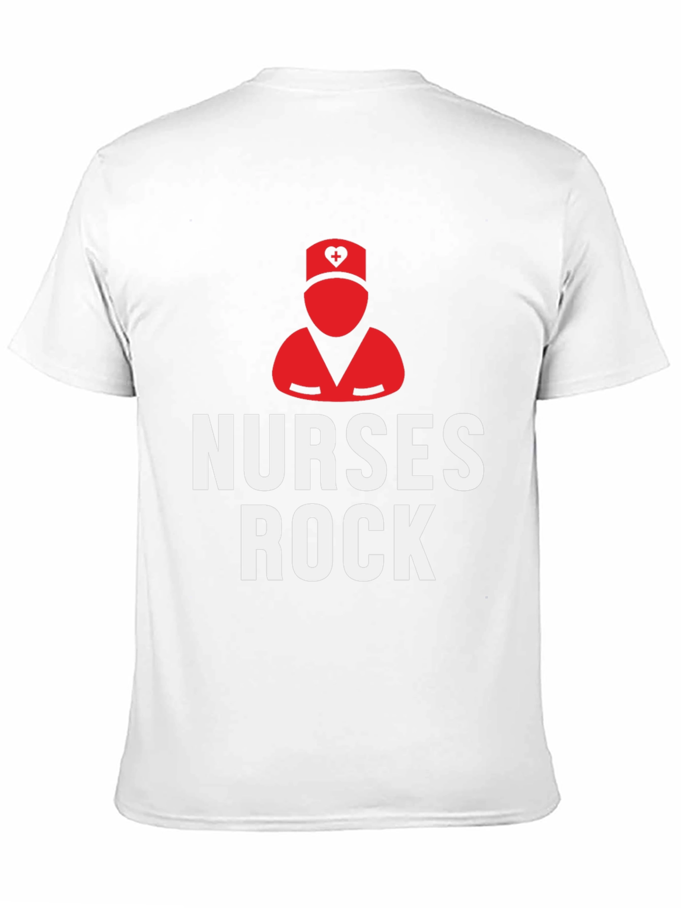 Nurses Rock Graphic Tee - Black Cotton T-Shirt