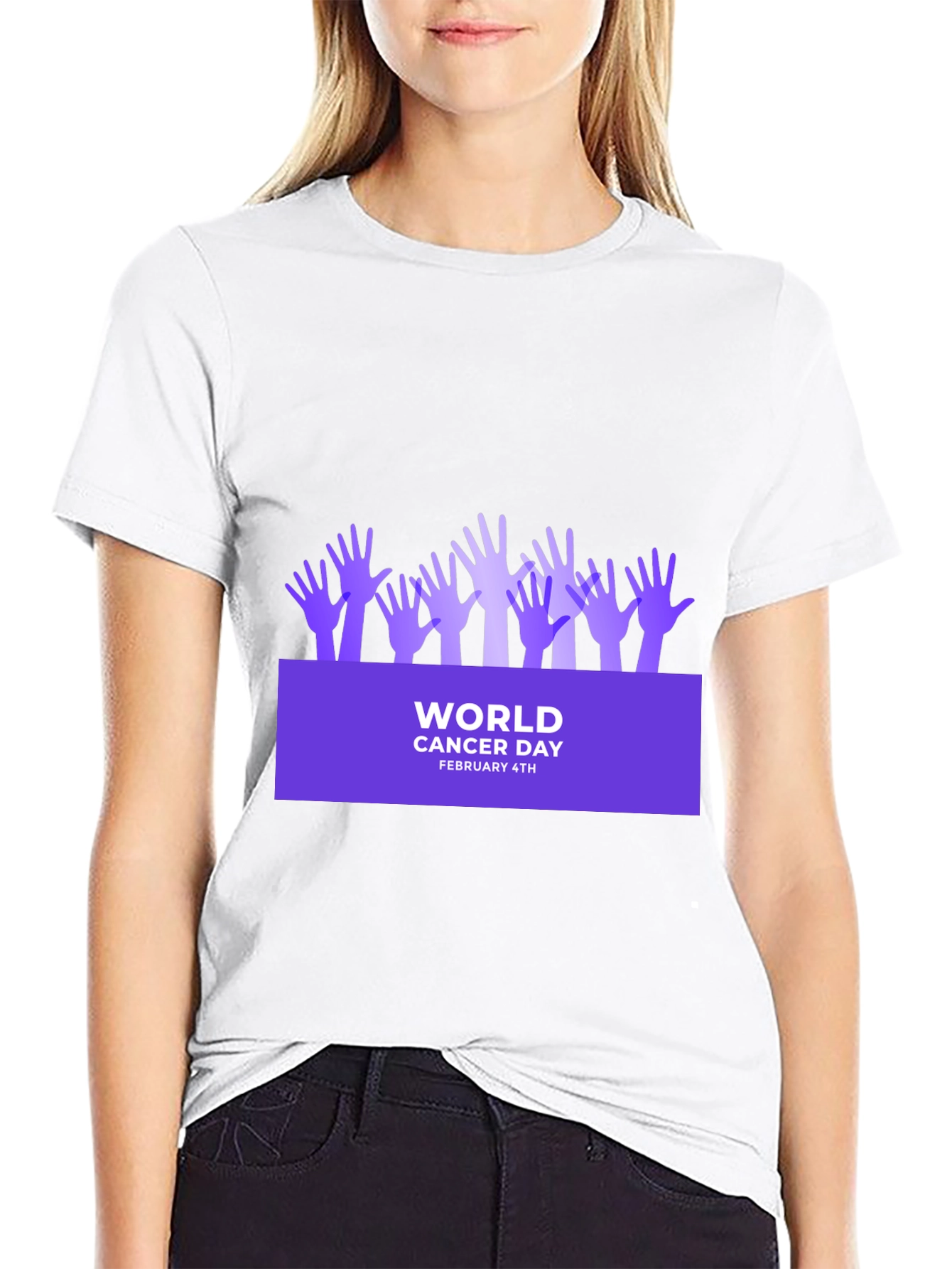 World Cancer Day Awareness T-Shirt