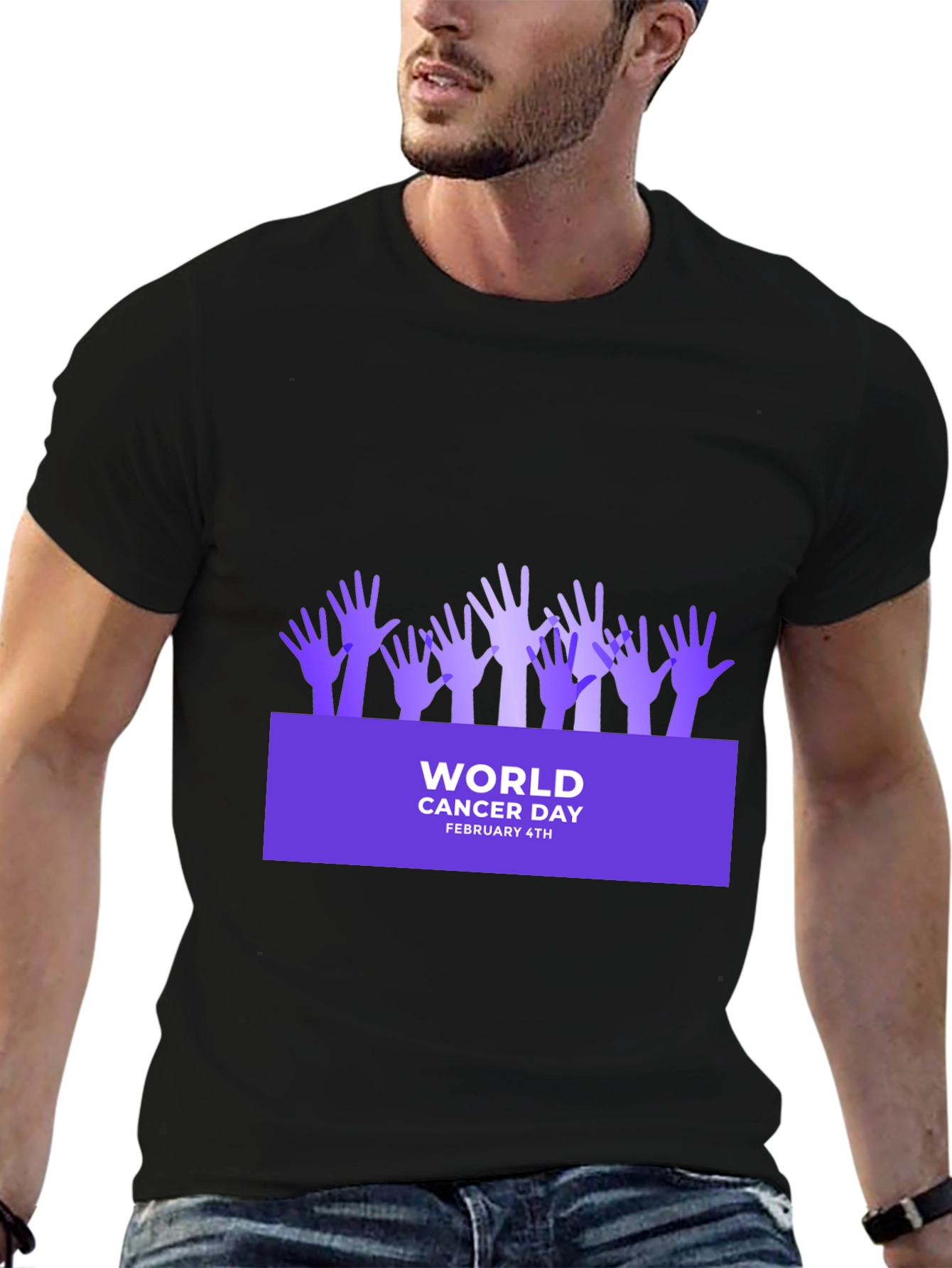 World Cancer Day Awareness T-Shirt