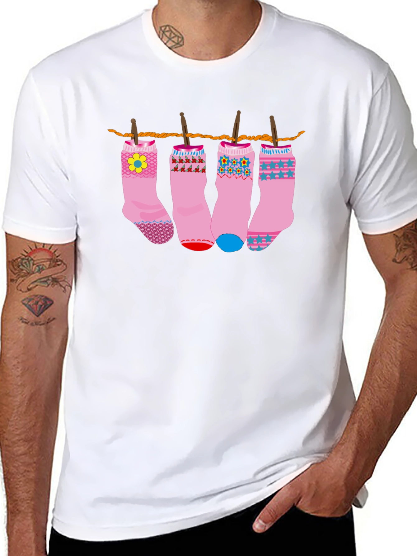 Novelty Socks T-Shirt