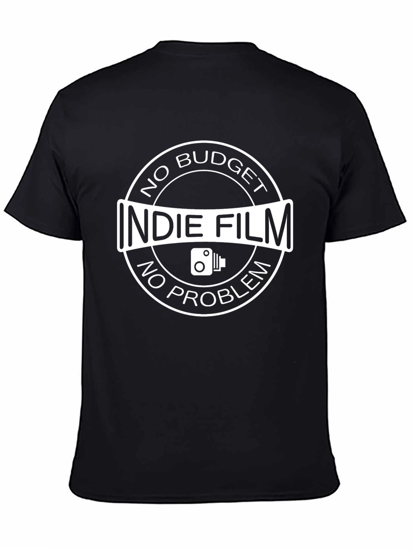 Indie Film No Budget T-Shirt - Black