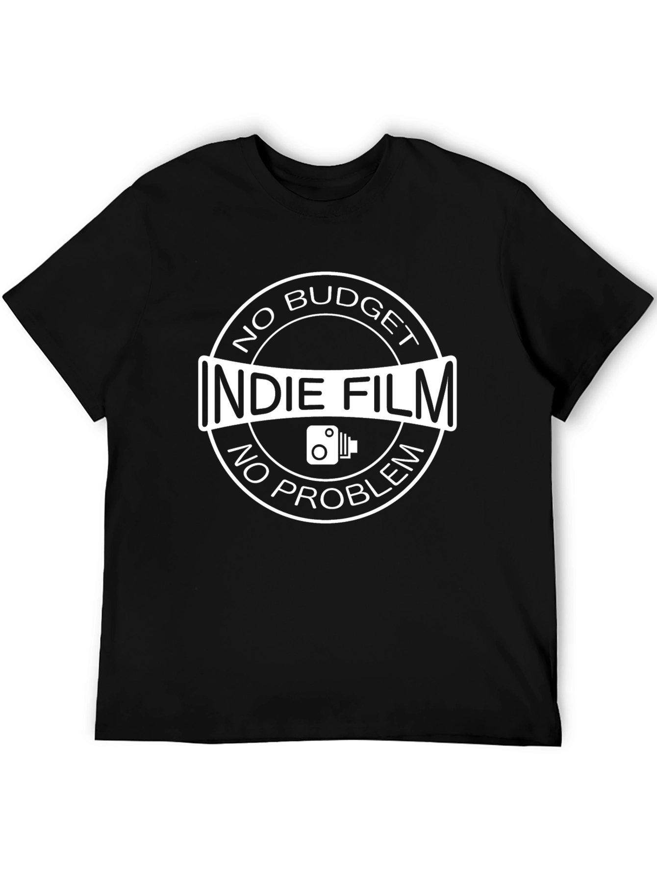 Indie Film No Budget T-Shirt - Black
