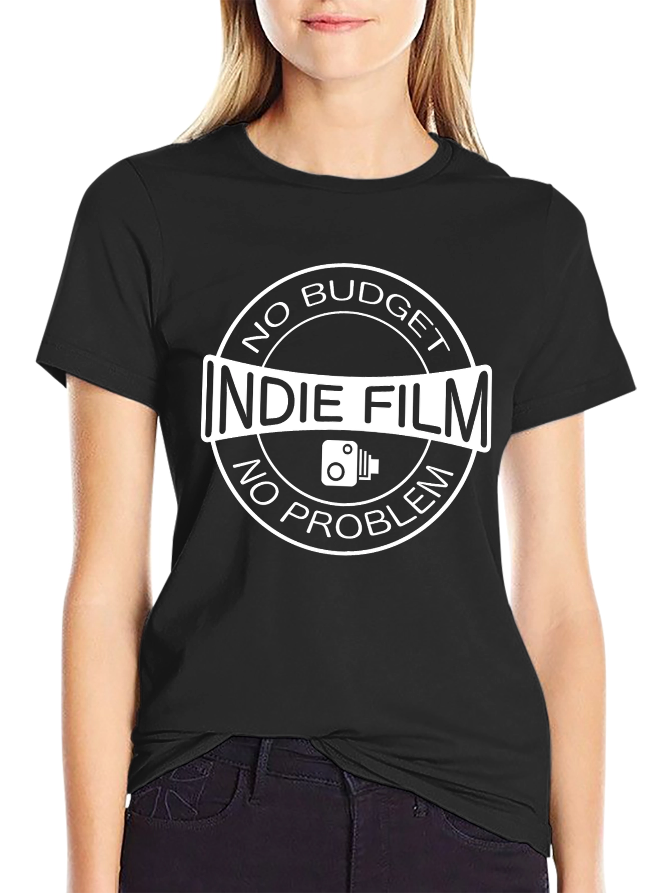 Indie Film No Budget T-Shirt - Black