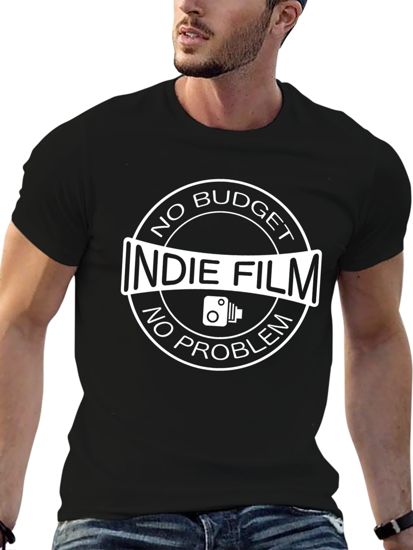 Indie Film No Budget T-Shirt - Black
