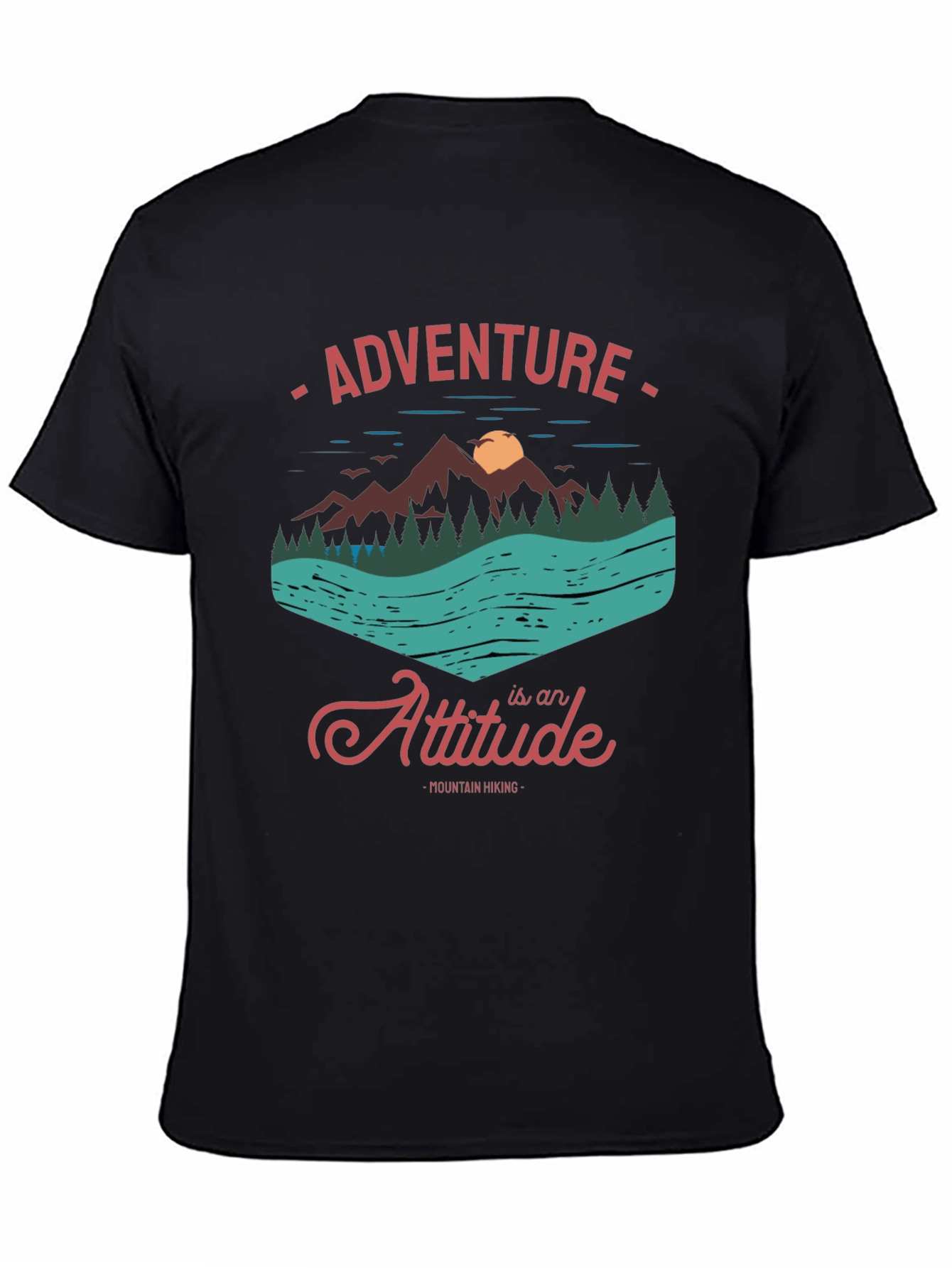 Adventure Attitude Mountain Hiking T-Shirt