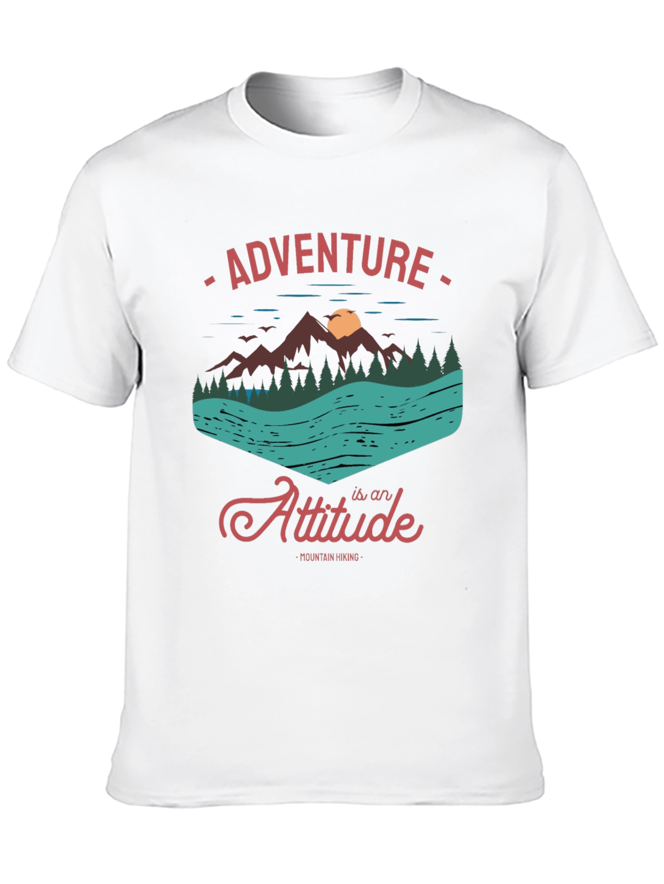 Adventure Attitude Mountain Hiking T-Shirt