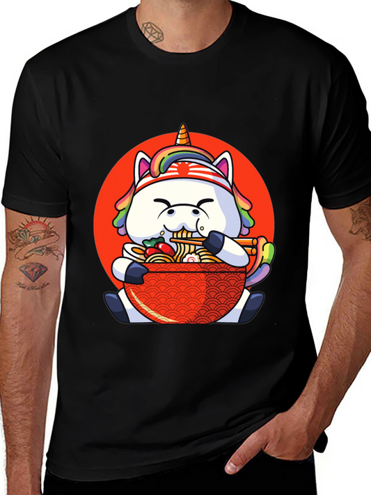Unicorn Ramen T-Shirt - Kawaii Anime Tee