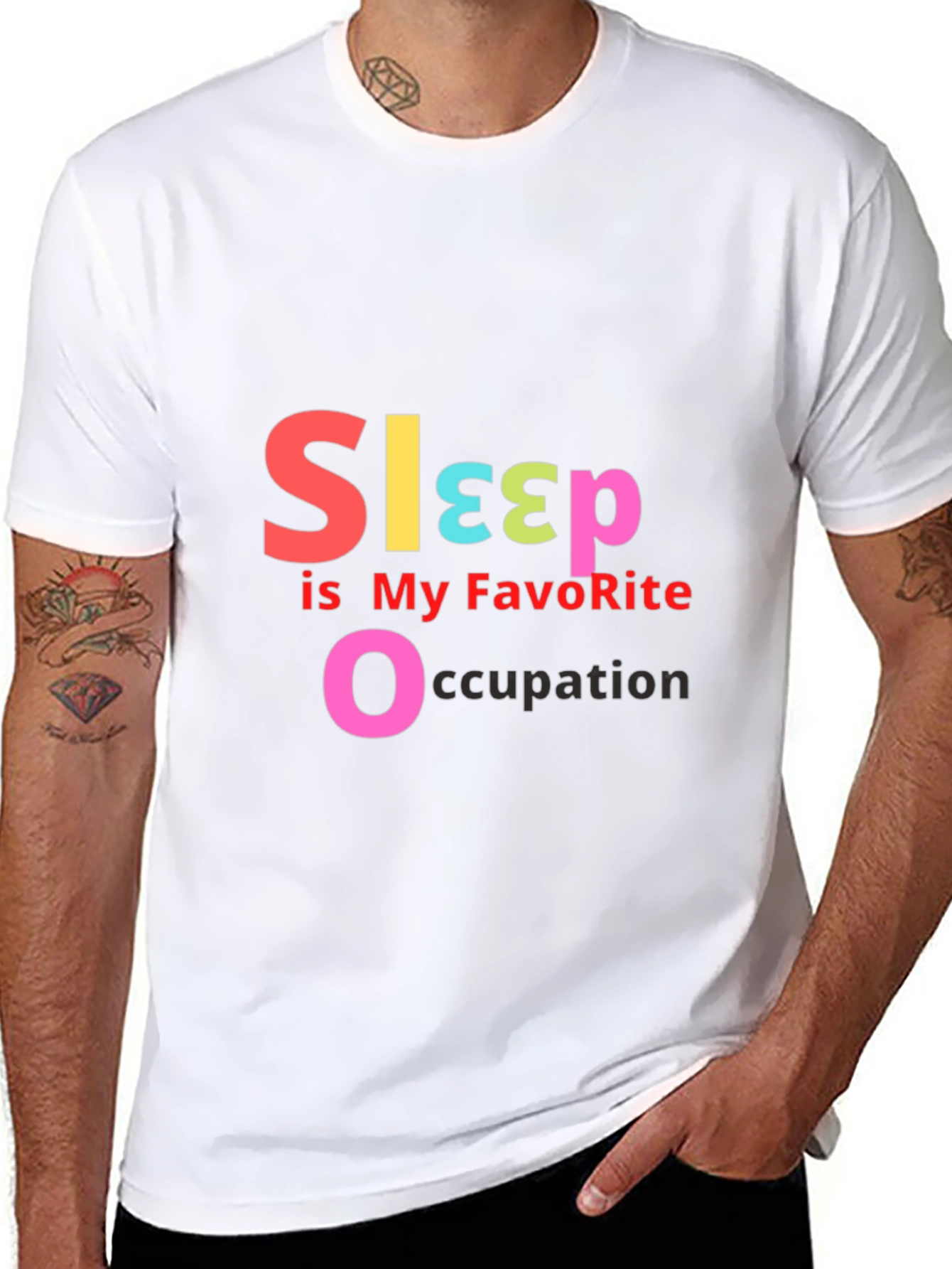 Sleep is My Favorite Occupation - Graphic T-Shirt