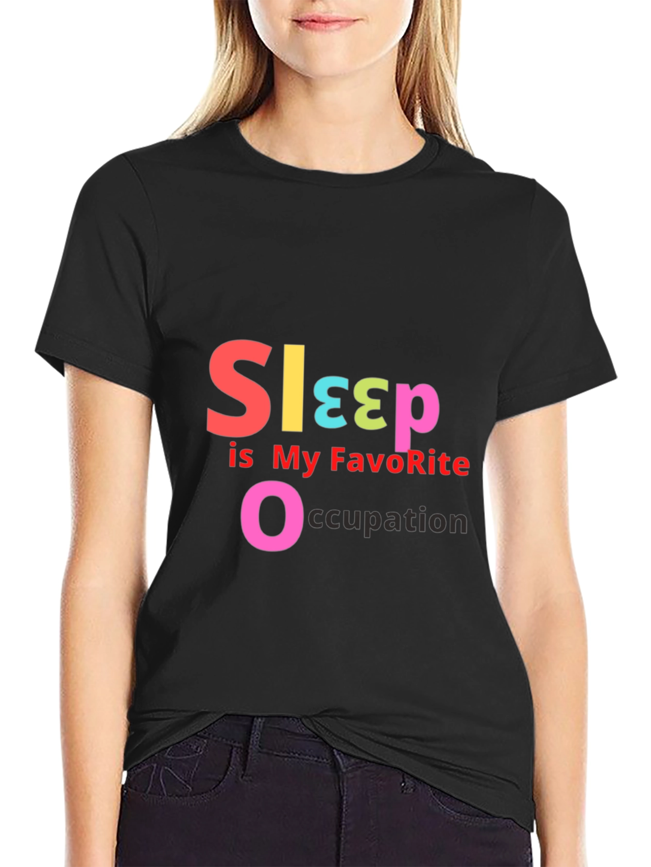 Sleep is My Favorite Occupation - Graphic T-Shirt