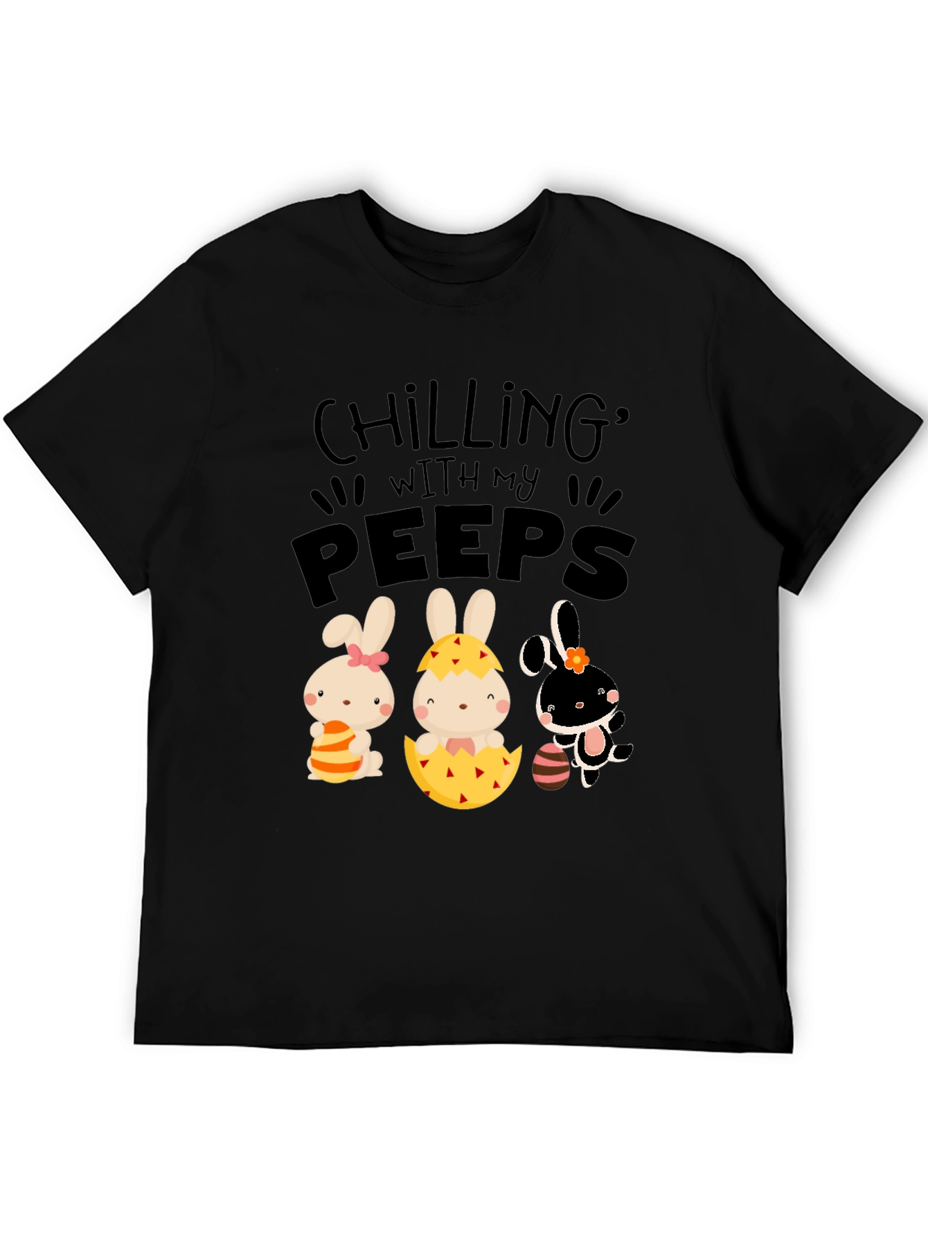 Chilling With My Peeps Easter T-Shirt