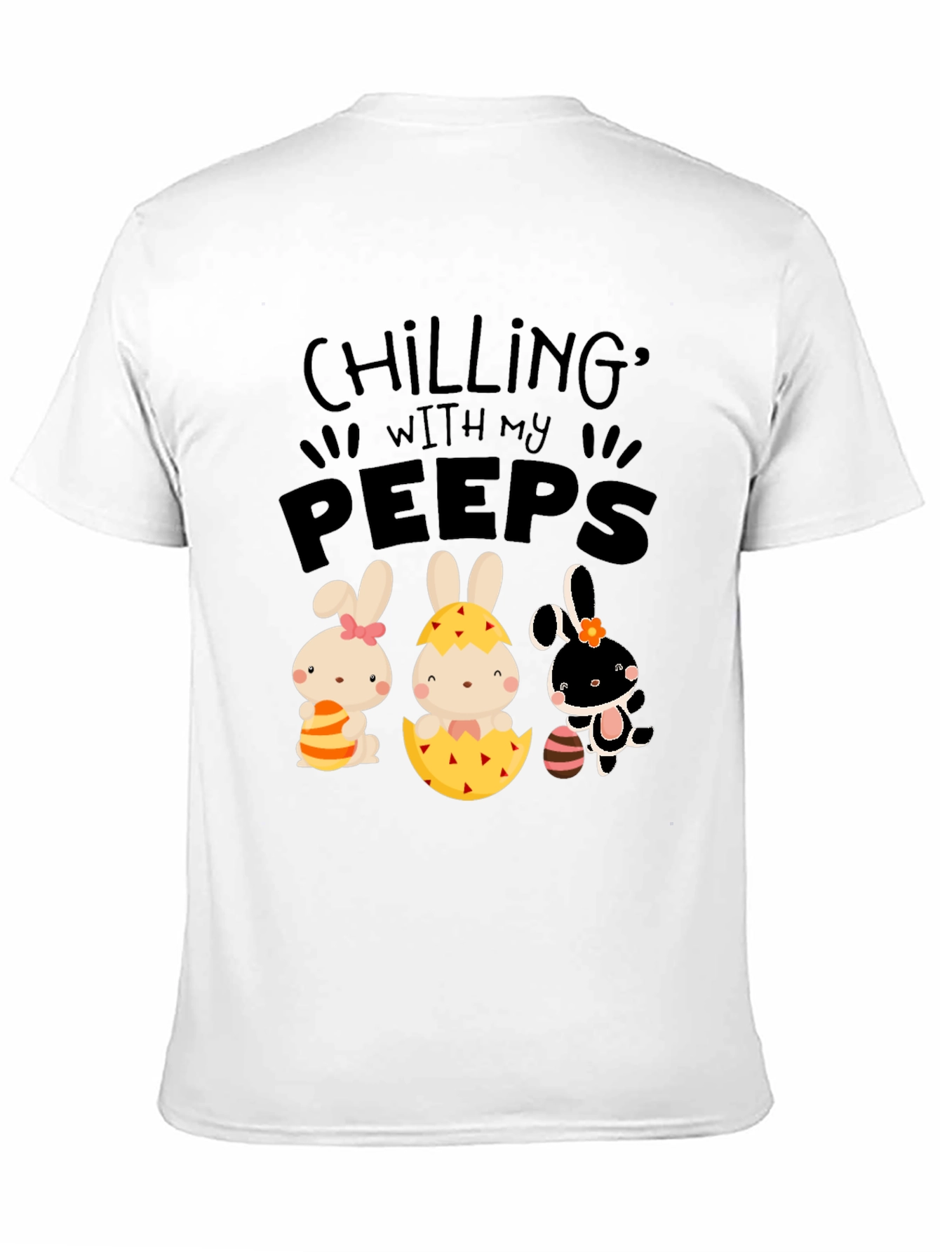 Chilling With My Peeps Easter T-Shirt
