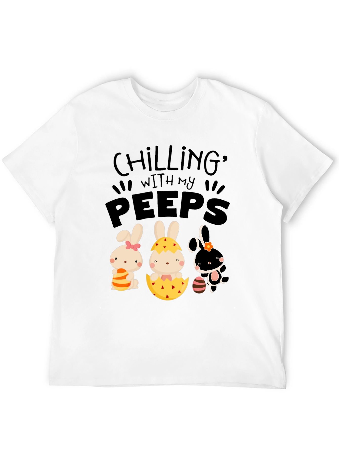 Chilling With My Peeps Easter T-Shirt