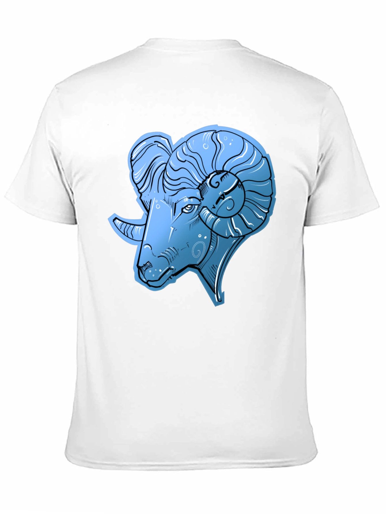 Aries Zodiac Ram Graphic T-Shirt