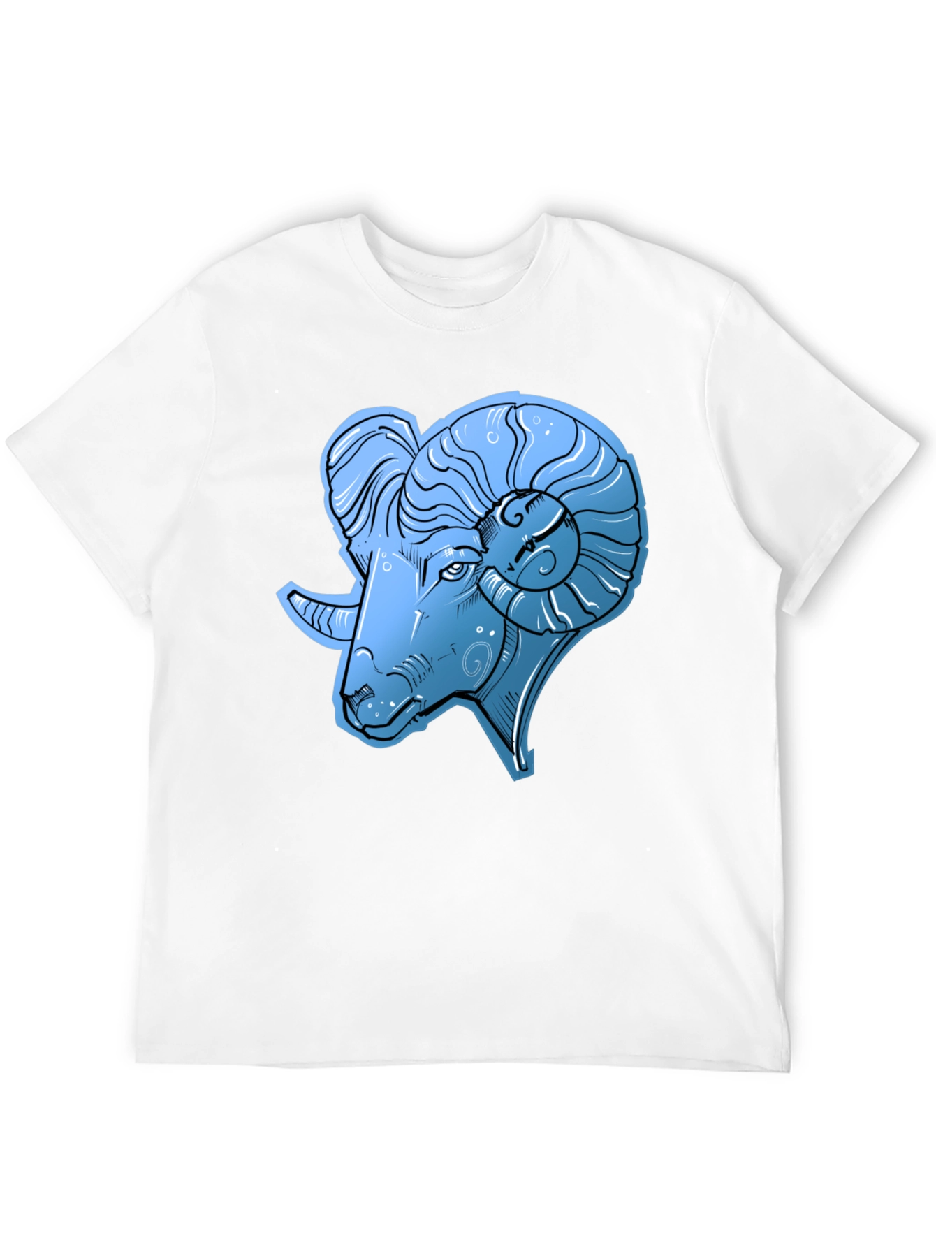 Aries Zodiac Ram Graphic T-Shirt