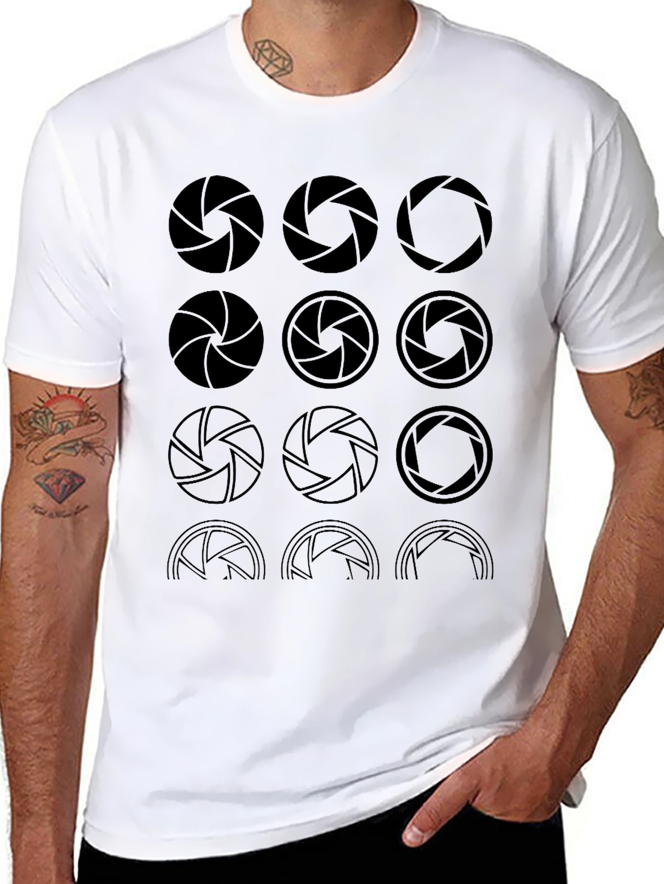 Aperture Array Graphic Tee