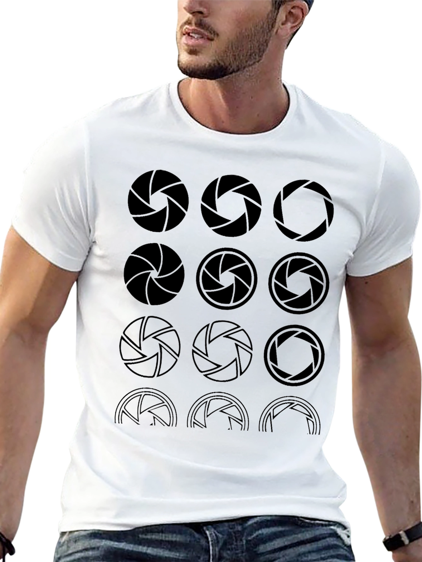 Aperture Array Graphic Tee