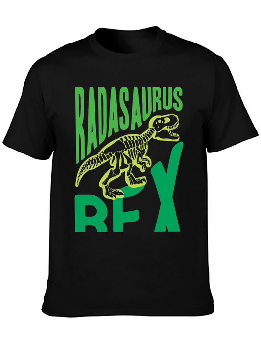 Radasaurus Rex T-Shirt - Dinosaur Skeleton Graphic Tee